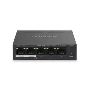 MERCUSYS MS105GP 5-Port Gigabit Desktop Switch With 4-Port PoE+