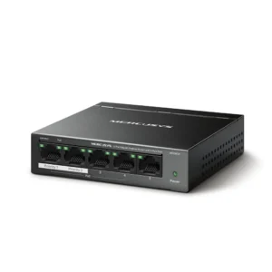 Alternative view of MERCUSYS MS105GP 5-Port Gigabit Desktop Switch With 4-Port PoE+