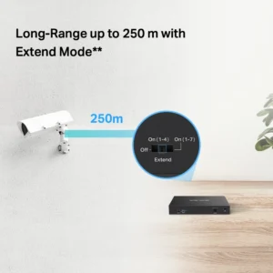 MERCUSYS MS108GP 8-Port Gigabit Desktop Switch With 7-Port PoE+ - Image 6