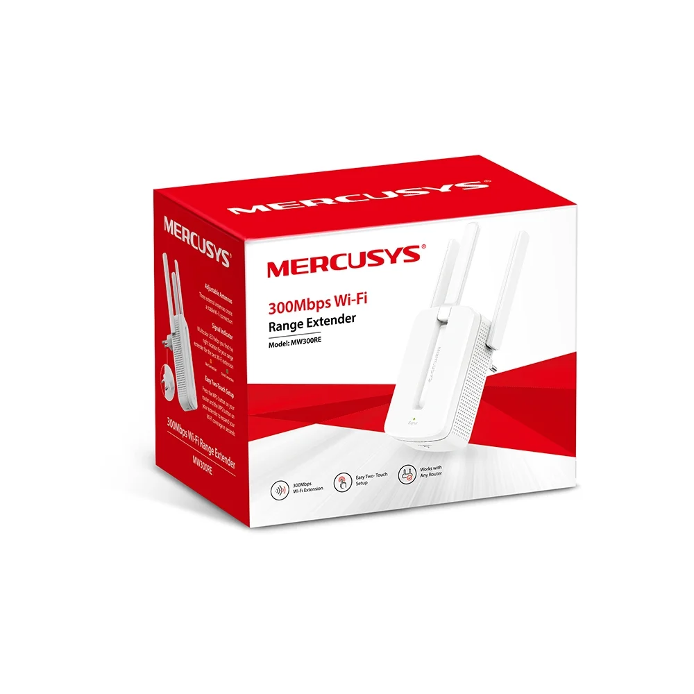 MERCUSYS MW300RE 300Mbps Mbps Wi-Fi Range Extender - Image 6