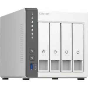 QNAP TS-433 4-bay Home NAS ARM Cortex-A55 Quad Core 2.0GHz CPU - 4GB On-board Memory