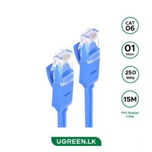 UGREEN 11207 NW102 Cat6 U/UTP Lan Cable 15.0m (Blue)