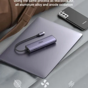 UGREEN 45379 CM498 7-in-1 USB-C 4K 60Hz 10Gbps 100W Multifunction Adapter Hub (Space Grey) - Image 6