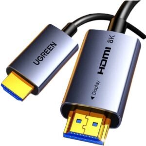 UGREEN 55510 HD183 8K 60Hz 48Gbps HDMI Optical Cable 50.0m (Black)