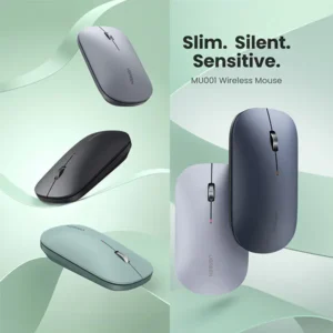UGREEN 90373 MU001 Portable Wireless Mouse (Grey) - Image 2