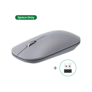 UGREEN 90373 MU001 Portable Wireless Mouse (Grey) - Image 3