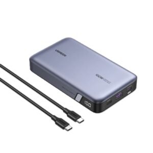 UGREEN Nexode 55988B PB536 45W 20000mAh Flight Approved Power Bank with Built-in USB-C Cable (Space Grey)