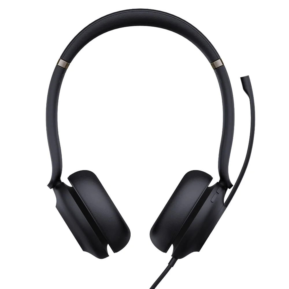 Yealink UH35 Dual USB Wired Headset (Microsoft Teams) (1308163) Black