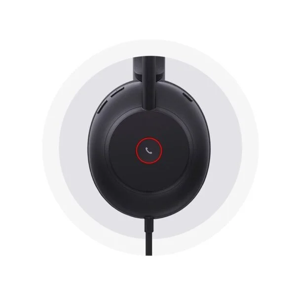 Yealink UH35 Dual USB Wired Headset (Microsoft Teams) (1308163) Black - Image 7