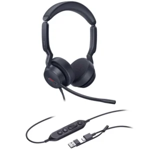Alternative view of Yealink UH44 Dual USB Wired Headset (Microsoft Teams) (1308186) Black