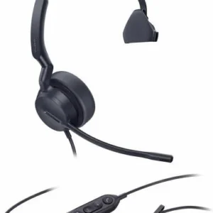 Yealink UH44 Mono USB Wired Headset (Microsoft Teams) (1308241) Black - Image 4
