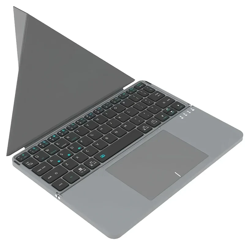 iBOX11 New Concept Folding Keyboard With Touchpad (Grey) - Image 4